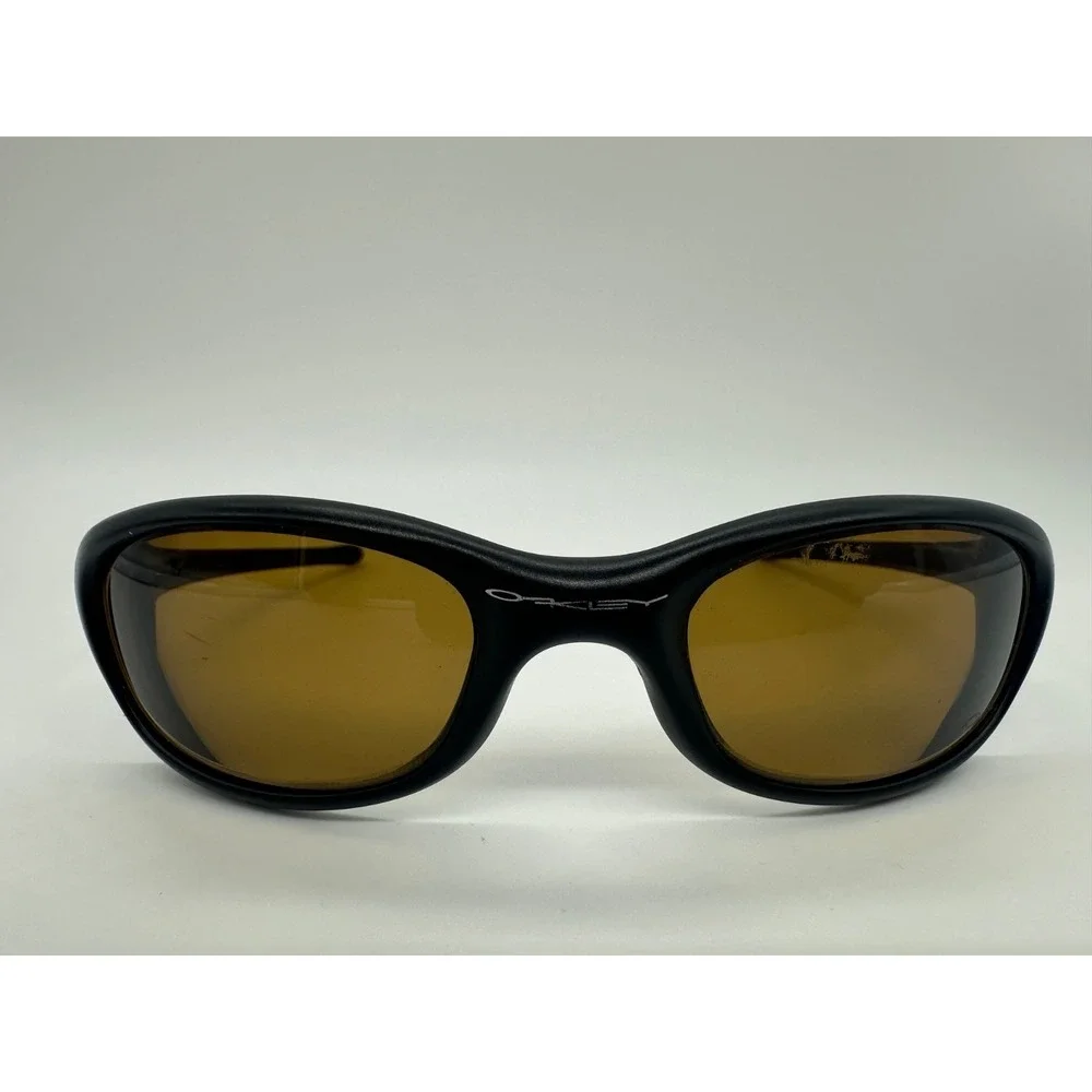 Vintage Oakley Fives 2.0 Matte Black/Gray Sunglasses - Frames Only